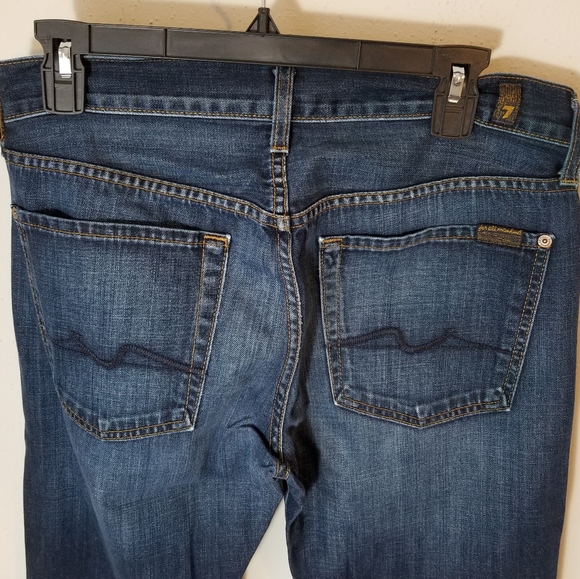 7 For All Mankind standard cut Jean's Size 31 - Picture 5 of 6
